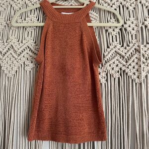 Miou Muse Fab Rik Tank Top – Size Small – Burnt Orange – GUC